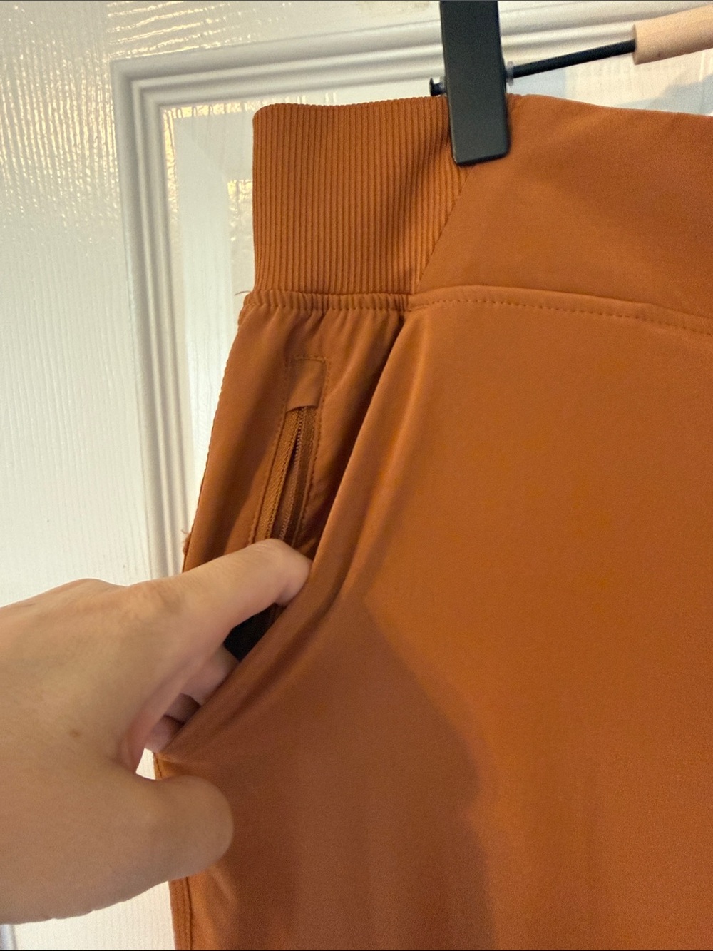 all in motion Rust/Tan Active joggers with side pockets - Picture 5 of 7